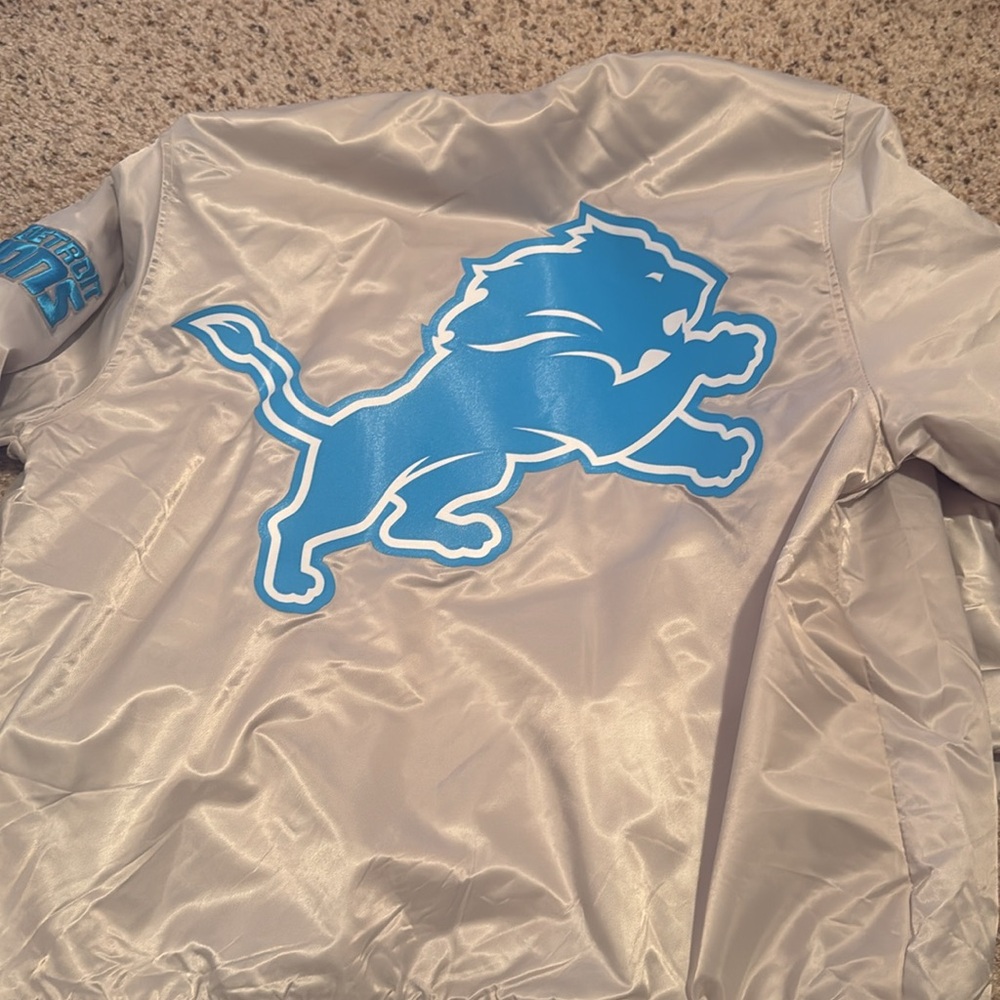 DETROIT LIONS bomber jacket